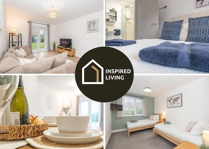 Stylish & Modern 2 Bed 2 Bath With Free Parking